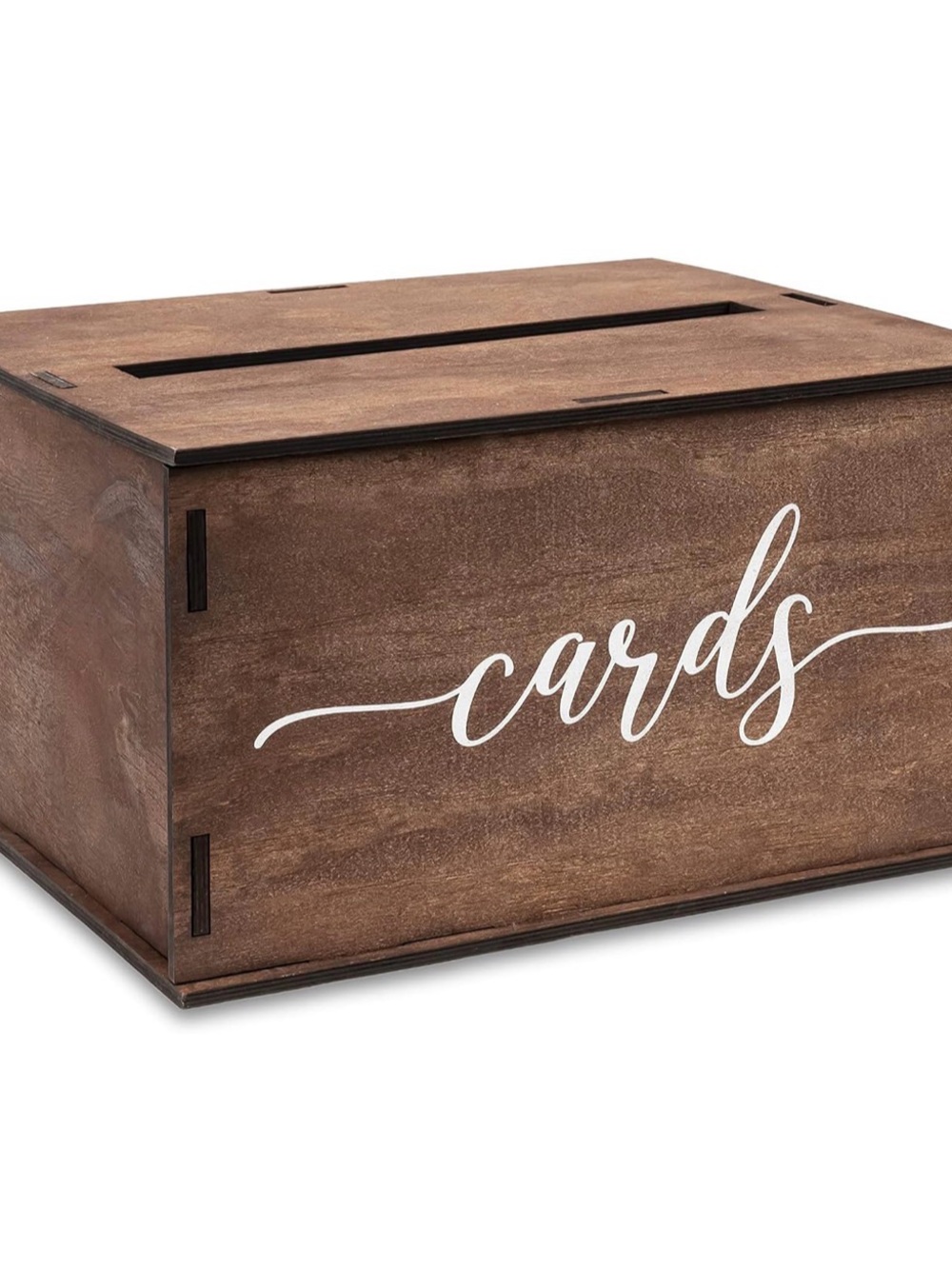 Wooden Cards Box